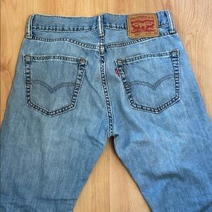 Levi's 505 Blue Denim Jeans for Men